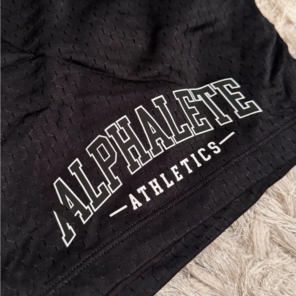 BOGO ๐๏ธ Alphalete Black Athletic Shorts for Men - Picture 2 of 5